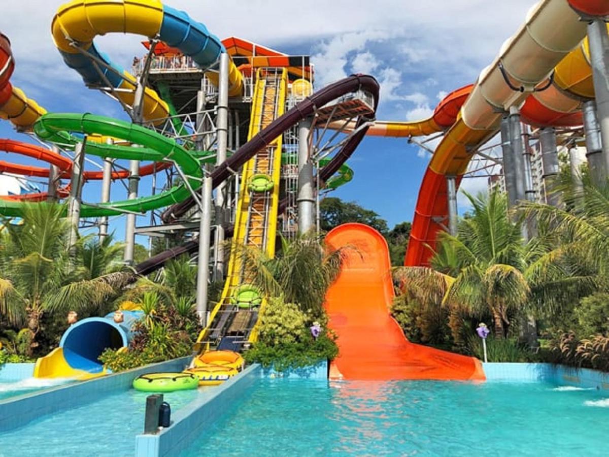 Vila Casa Temporada Olimpia 8 Pessoas Com Piscina Exteriér fotografie
