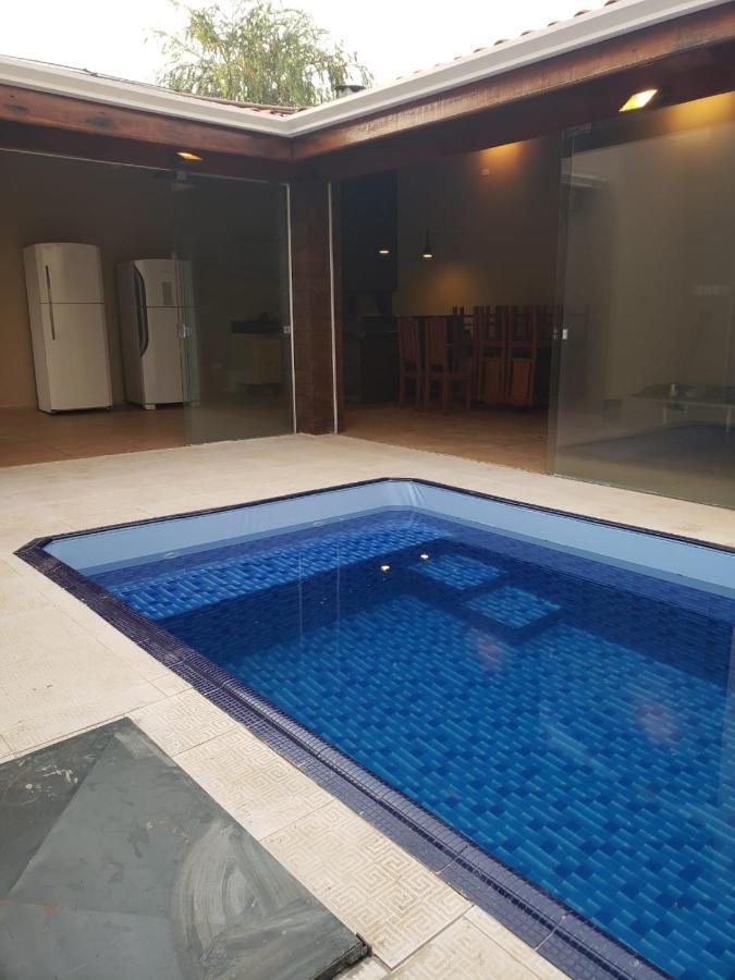 Vila Casa Temporada Olimpia 8 Pessoas Com Piscina Exteriér fotografie