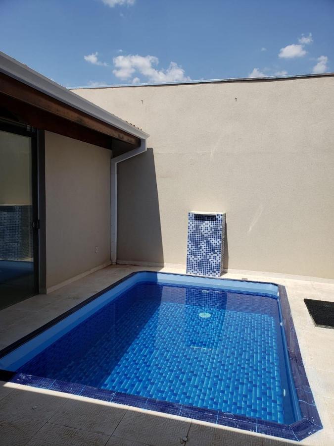 Vila Casa Temporada Olimpia 8 Pessoas Com Piscina Exteriér fotografie